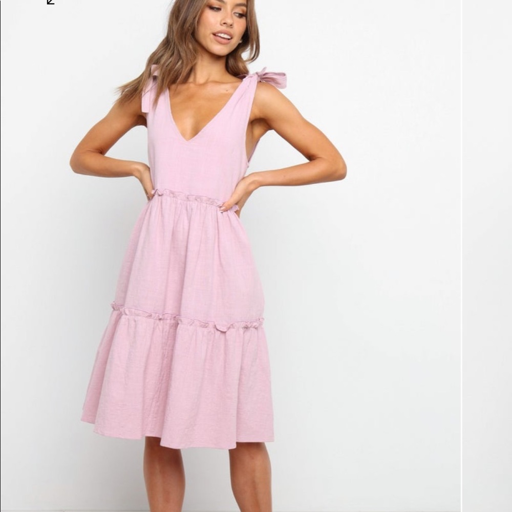 Pink Erenda Petal & Pup Dress